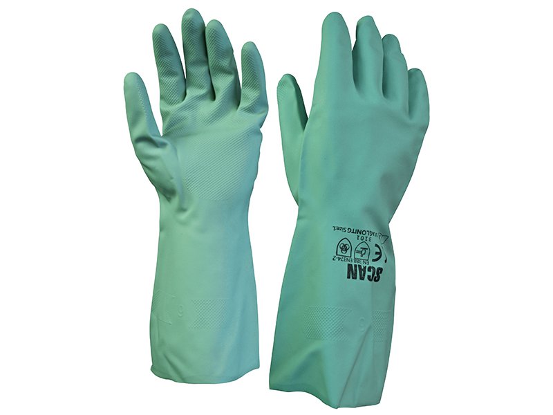 Scan 13in Nitrile Gloves Size 9 (L) Main Image