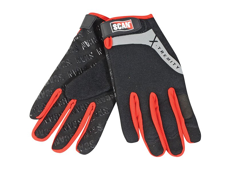 Scan Work Gloves with Touch Screen Function - Size 9 Large Main Image