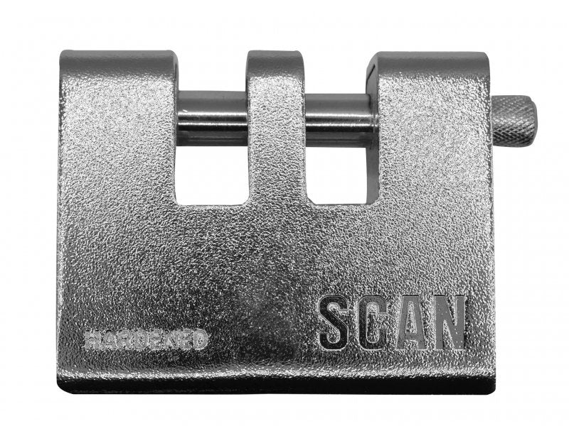 Scan Armoured Twin Slot Shutter Padlock 90mm Main Image