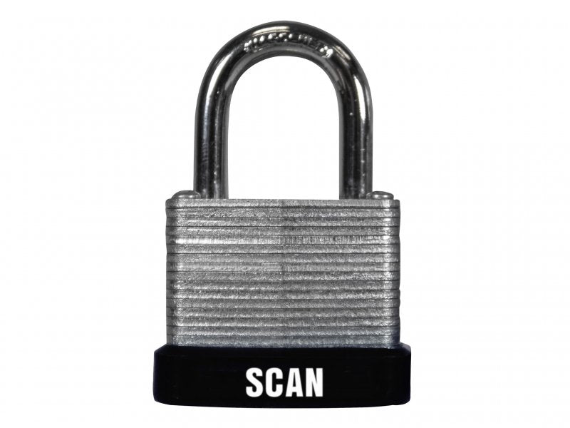 Scan Laminated Steel Padlock 30mm Main Image