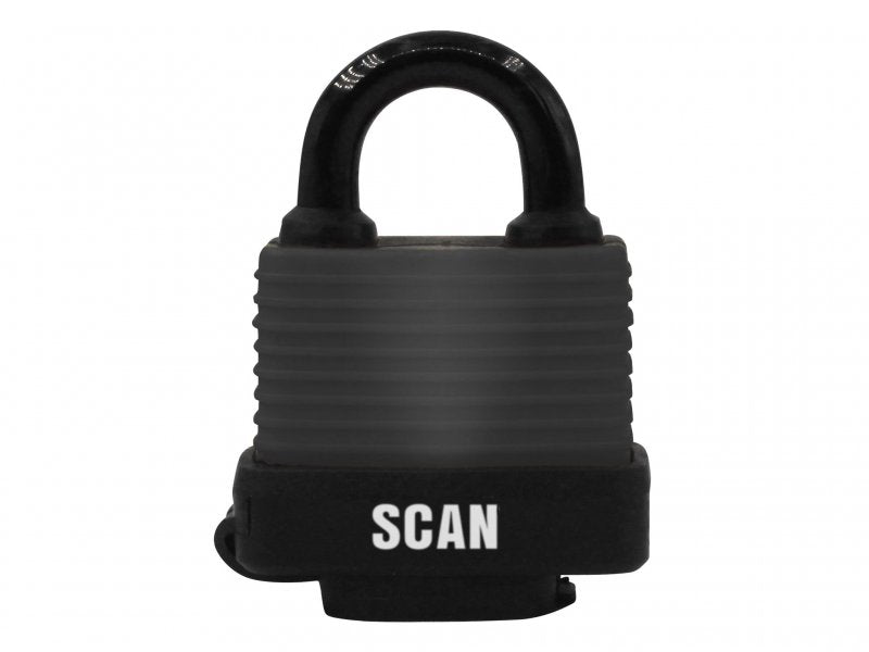 Scan Weatherproof Laminated Steel Padlock 50mm Main Image