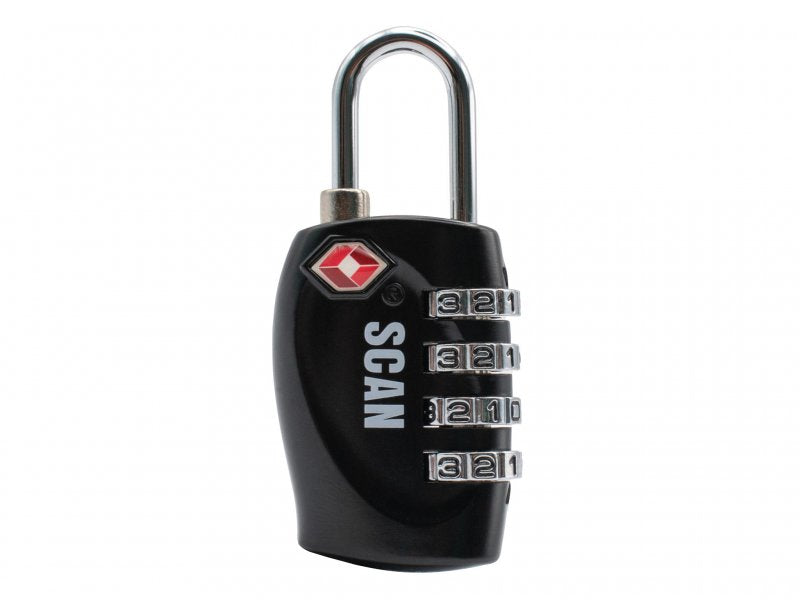 Scan Zinc Combination Padlock TSA Approved Main Image