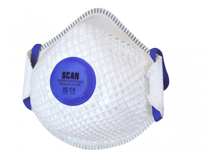 Scan Moulded Duranet Disposable Mask FFP2 (Pack of 2) Main Image