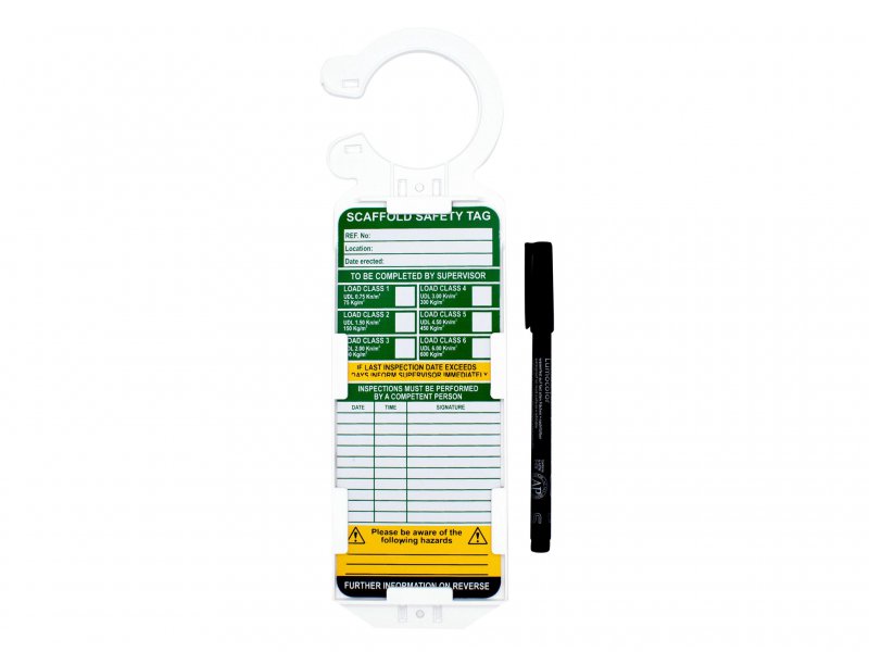 Scan Scaffold Tag Kit - 10 Kits per Box Main Image