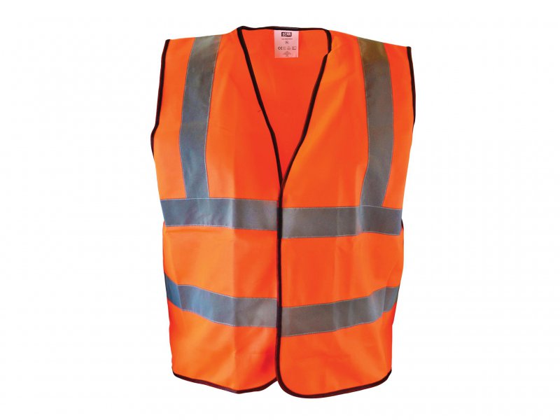 Scan Hi-Vis Waistcoat Orange - M (39-41in) Main Image