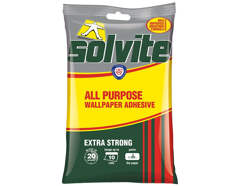 Solvite All Purpose Wallpaper Paste Sachet 5 Roll Main Image