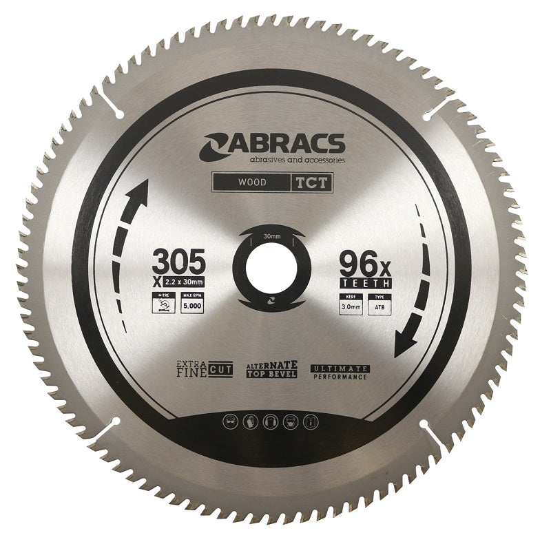 TCT BLADE 305mm x 30mm x 60T - Wood Main Image