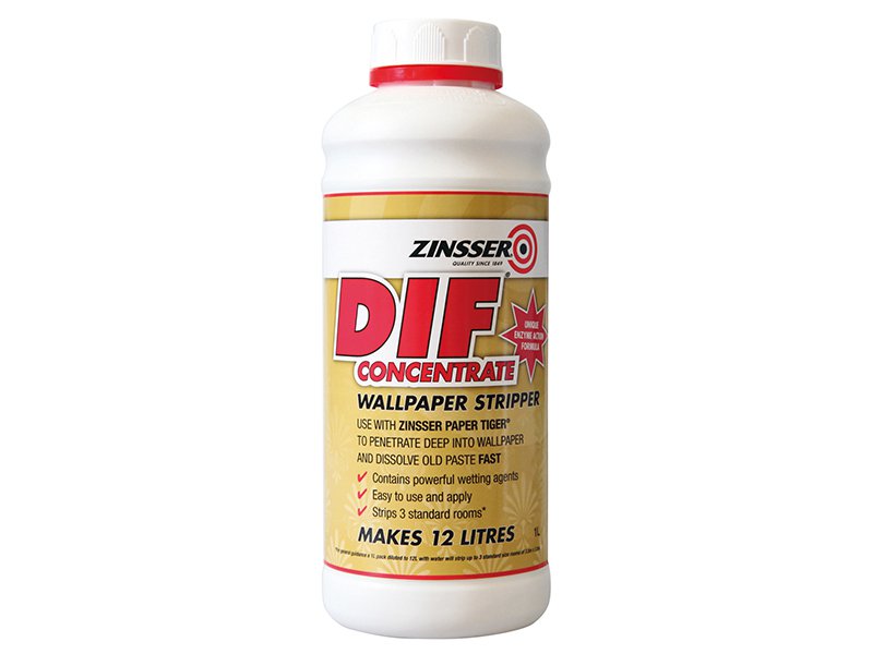 Zinsser DIF Wallpaper Stripper Concentrate 1 Litre Main Image
