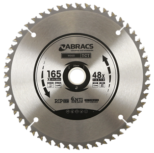 TCT BLADE 165mm x 20mm x 24T - Wood - United Fixings