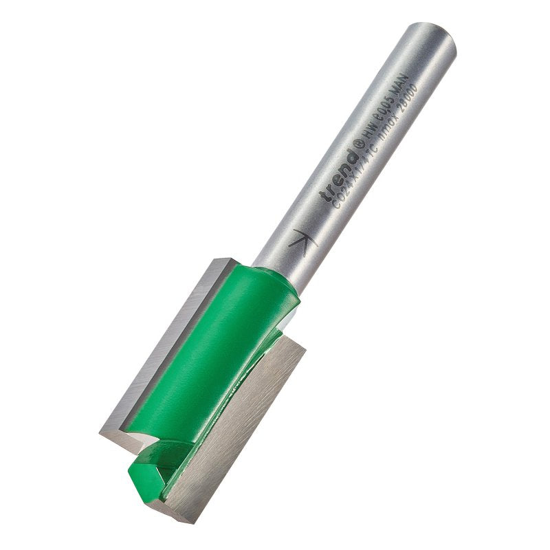 TREND C024X1/4TC TWO FLUTE 14.3MM DIA X 25.4MM CUT