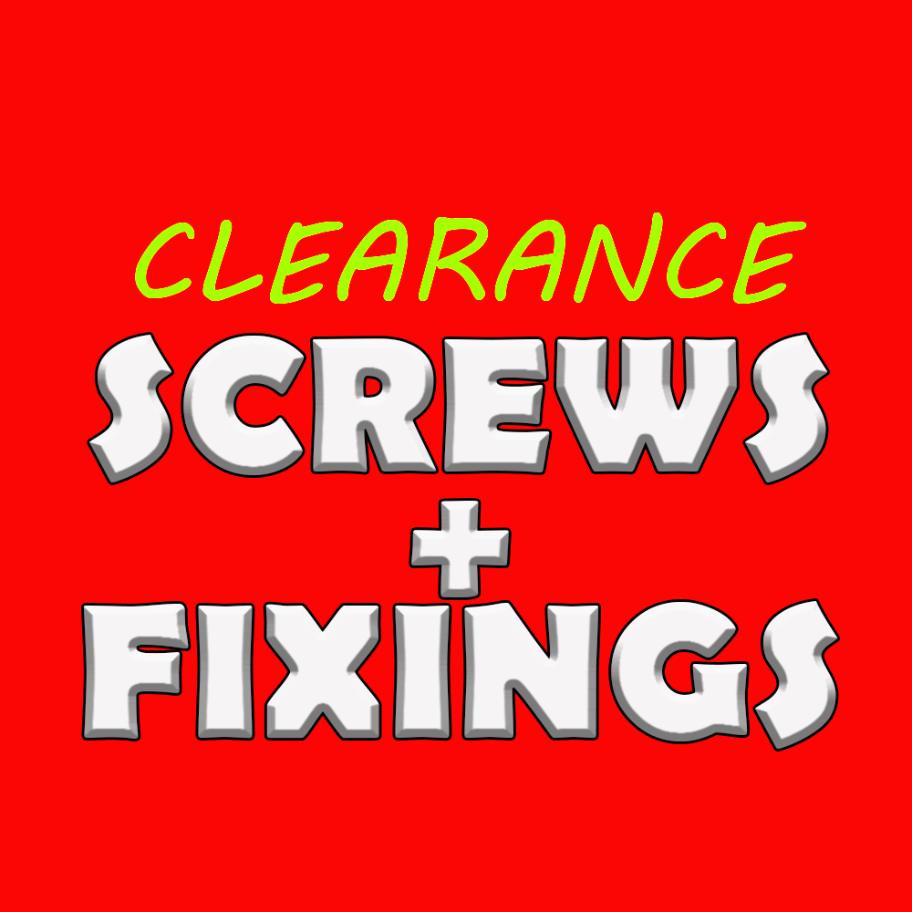 Clearance Screws & Fixings