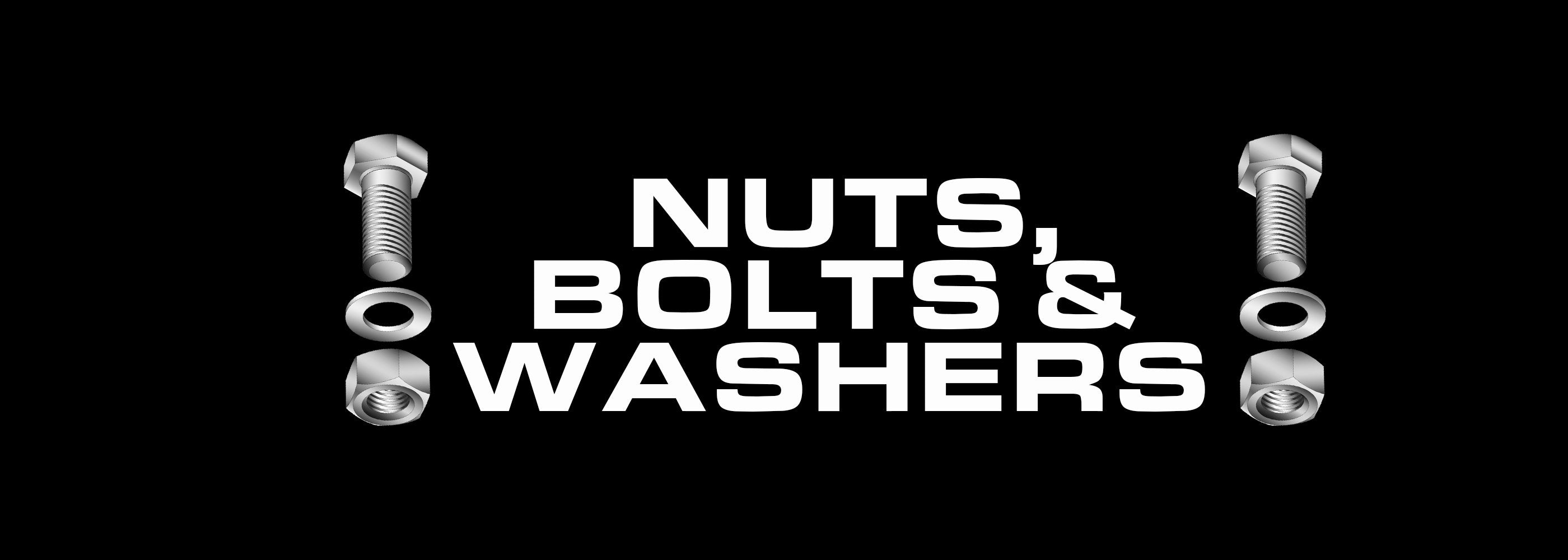 CATEGORY BANNER FOR NUTS BOLTS AND WASHERS FOR SALE AT UNITED FIXINGS
