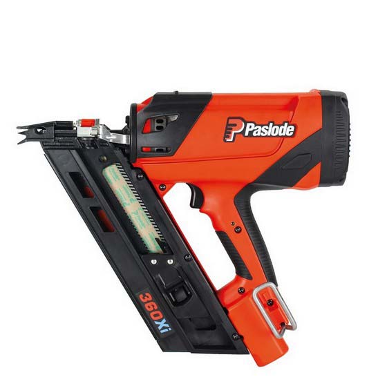 Side view of the Paslode 360xi first fix nailer