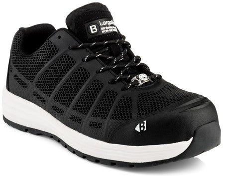 Buckler Boots KEZ Safety Lace Trainer - Black - Size 11
