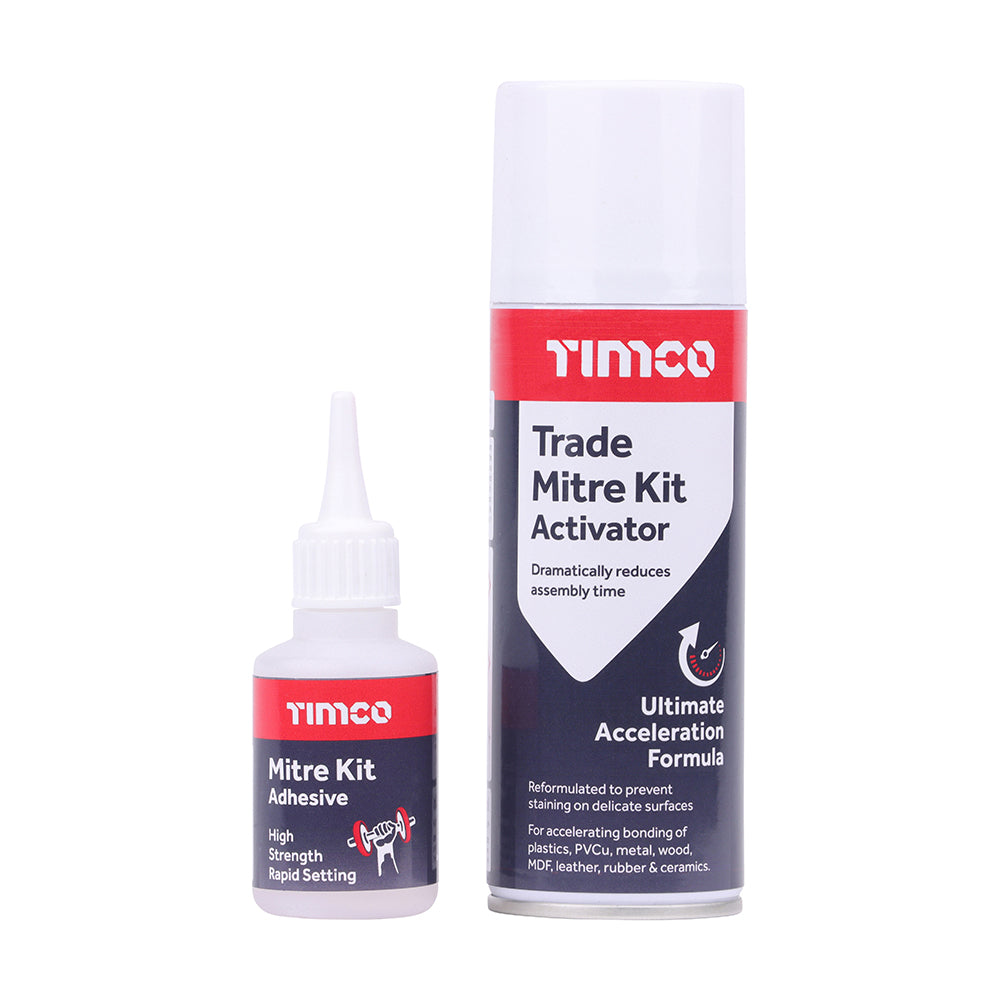 Instant Mitre Kit 200ml / 50g 1 EA