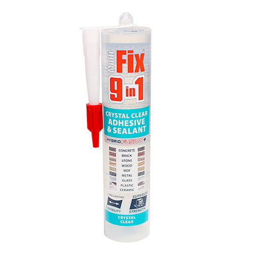 9in1 Adhesive & Sealant Clear 290ml