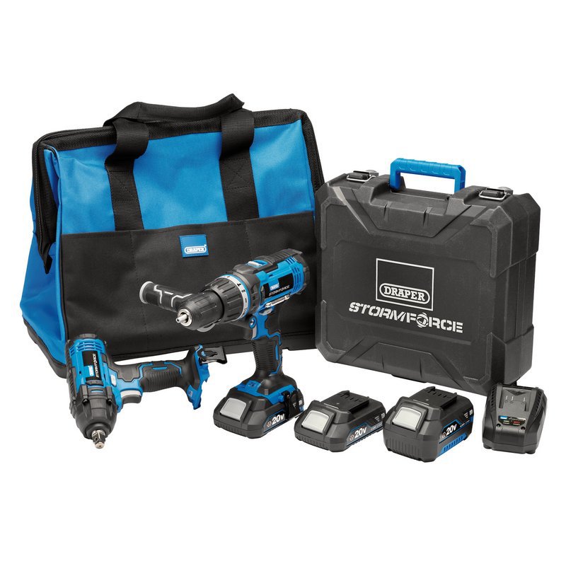 Storm Force 20V Cordless Workshop Kit Main Image