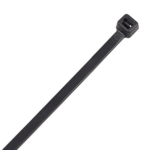Cable Ties - Black 4.8 x 300 - 100 PCS