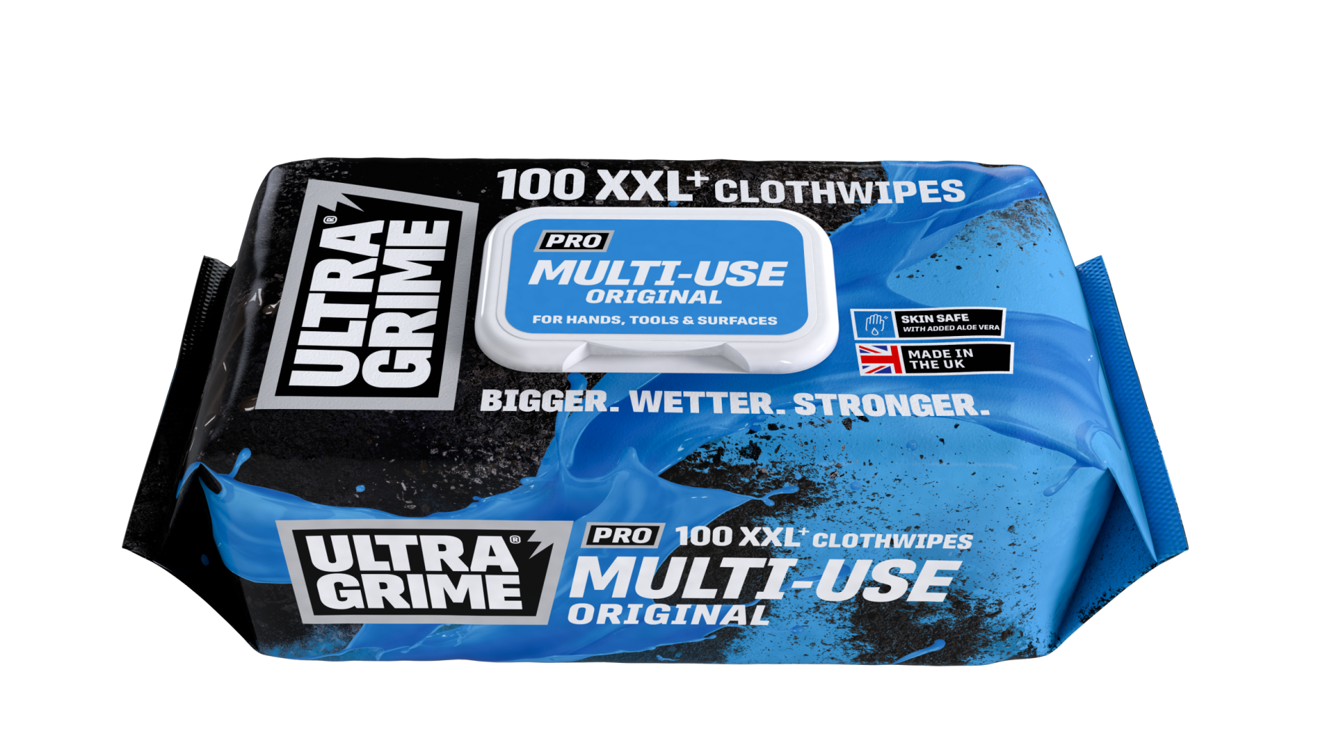 ULTRA GRIME MULTI-USE ORIGINAL WIPES (BLUE) 100no