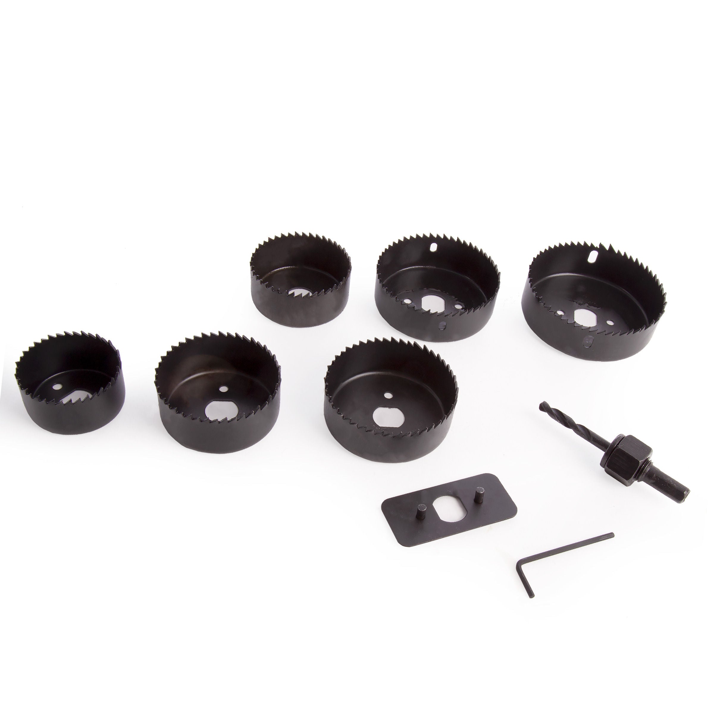 8pc Hole Saw Downlighter Set