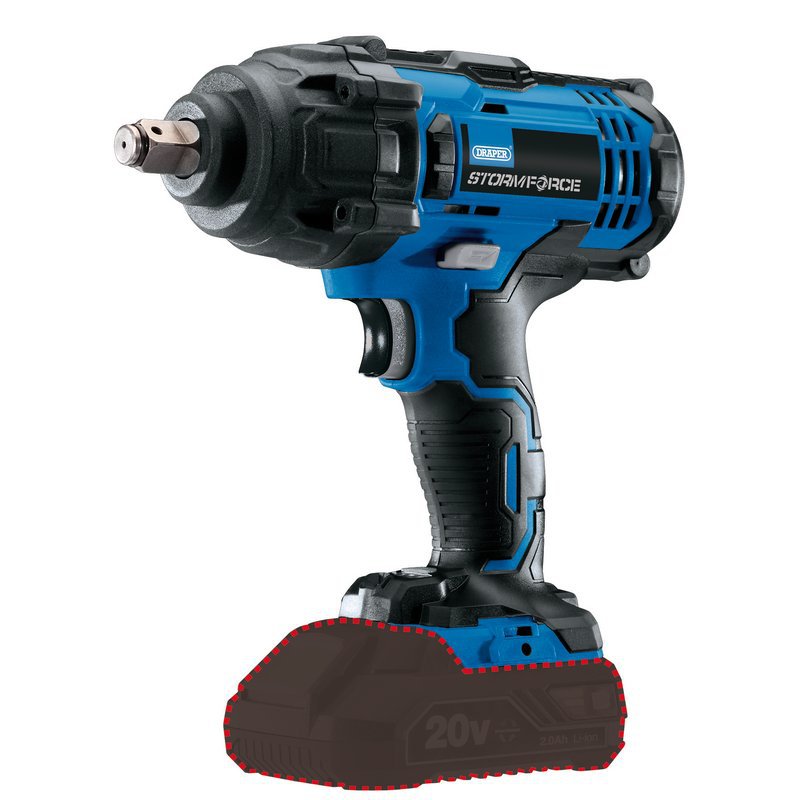 Storm Force&#174; 20V 1/2  Sq. Dr. Impact Wrench - Bare Main Image