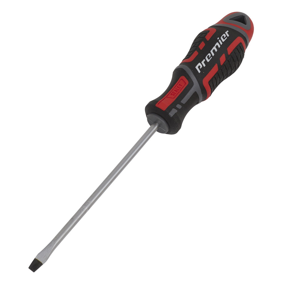 Sealey Screwdriver Slotted 4 x 100mm GripMAX Main Image