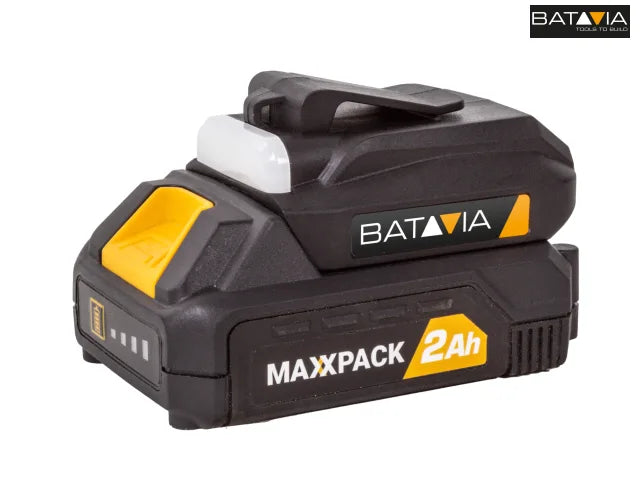 Batavia Battery USB Charging Adapter & Flashlight 18V