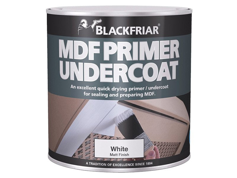 Blackfriar Quick Drying MDF Acrylic Primer Undercoat 500ml Main Image