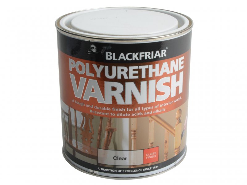 Blackfriar Polyurethane Varnish P99 Clear Gloss 1 Litre Main Image