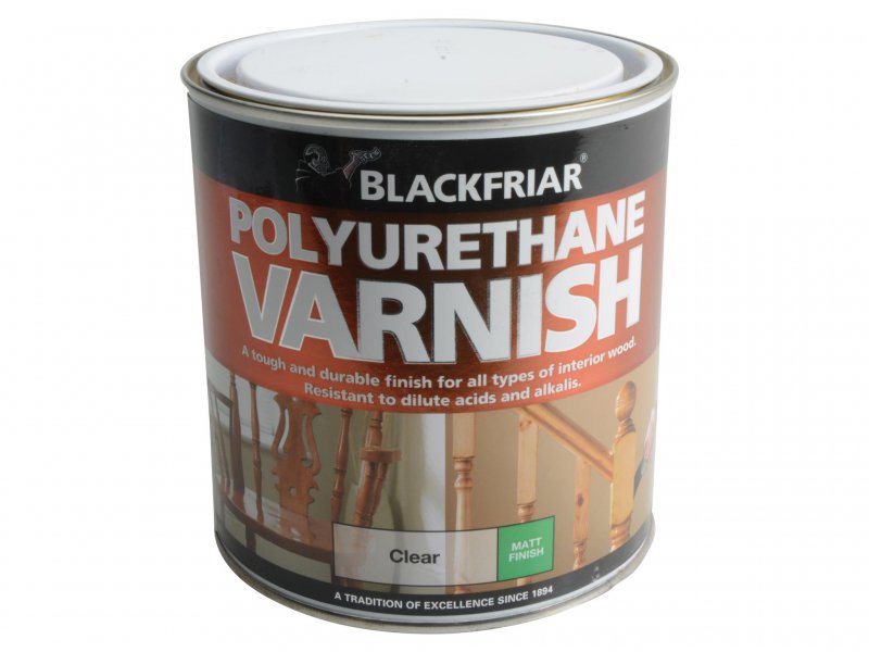 Blackfriar Polyurethane Varnish P101 Clear Matt 1 Litre Main Image