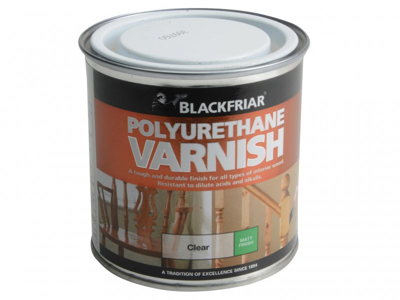 Blackfriar Polyurethane Varnish P101 Clear Matt 250ml Main Image