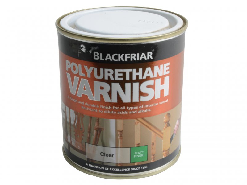 Blackfriar Polyurethane Varnish P101 Clear Matt 500ml Main Image