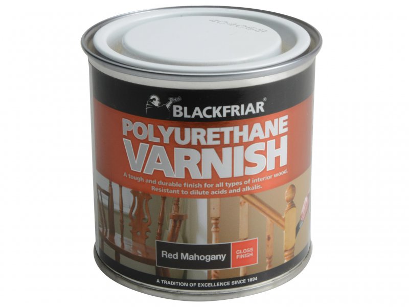 Blackfriar Polyurethane Varnish P35 Deep Red Mahogany Gloss 250ml Main Image