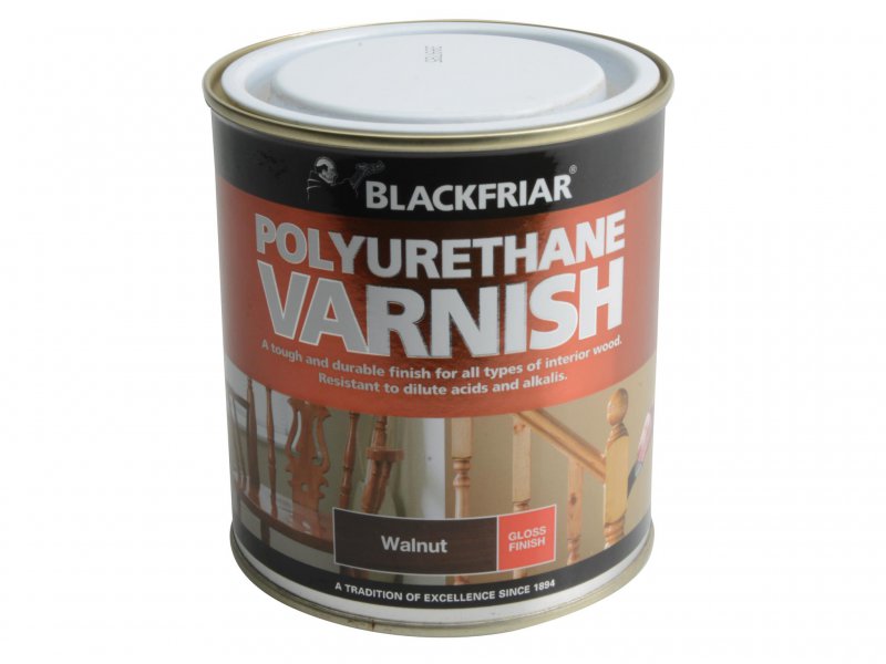 Blackfriar Polyurethane Varnish P70 Walnut Gloss 500ml Main Image