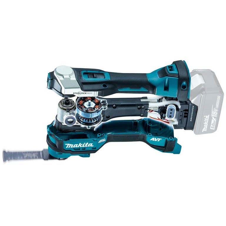 Makita DTM52Z Brushless 18v LXT AVT Starlock Plus Multi-Tool Body Only