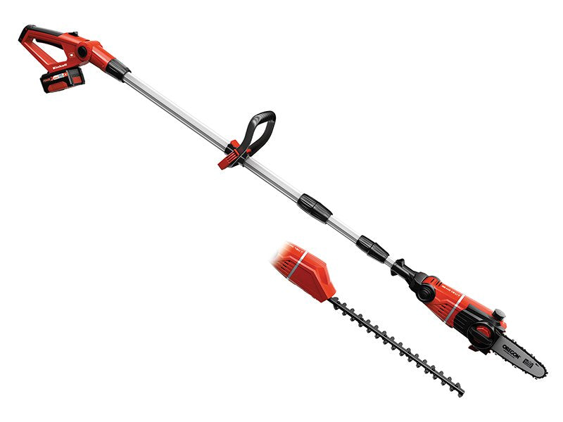 Einhell GC-LC 1815 T Power X Change Cordless Pole Pruner 18 Volt 1 x 3.0Ah Li-Ion Main Image