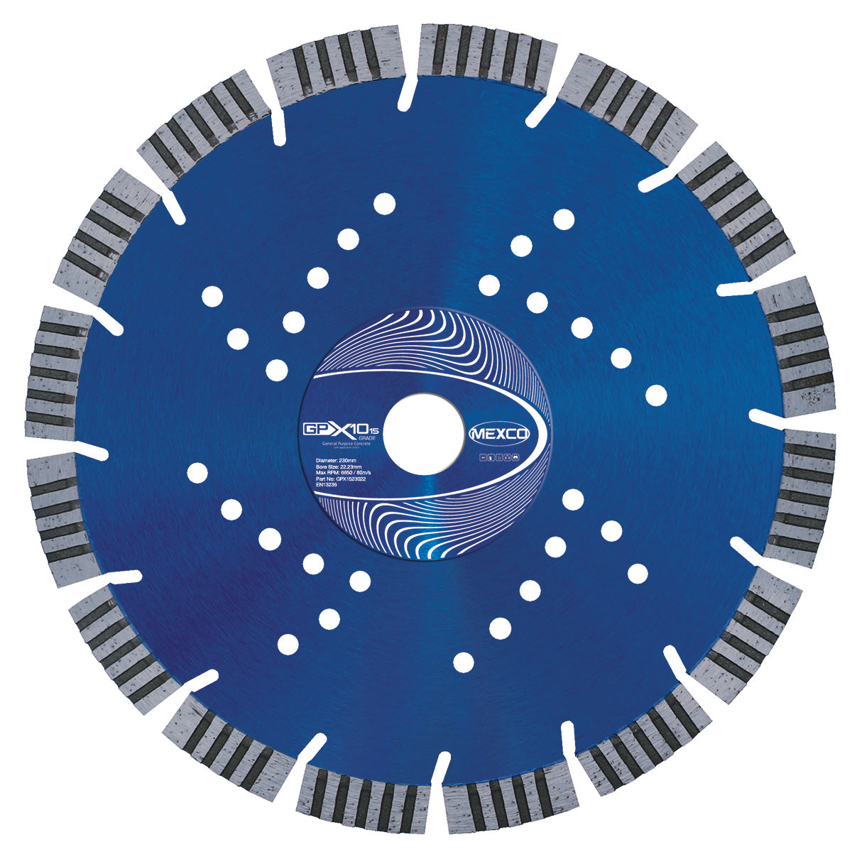 230mm Concrete X10 Grade (15mm Segment Height)