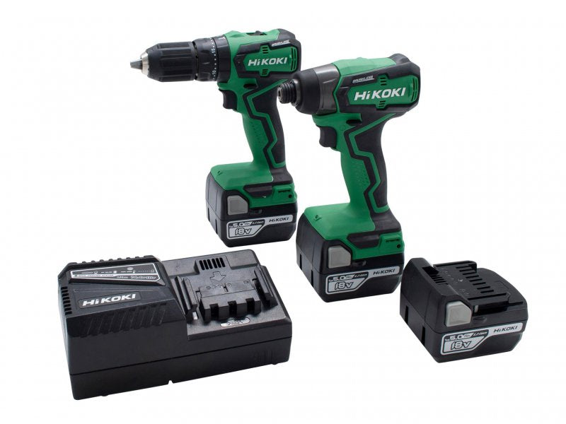 HiKOKI KC18DDXJBZ Twin Pack 18V 3 x 5.0Ah Li-ion Main Image