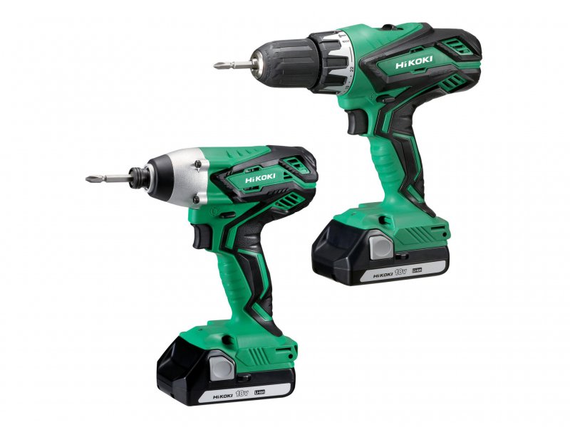 HiKOKI KC18DGLJAZ Twin Pack 18V 2 x 1.5Ah Li-ion Main Image