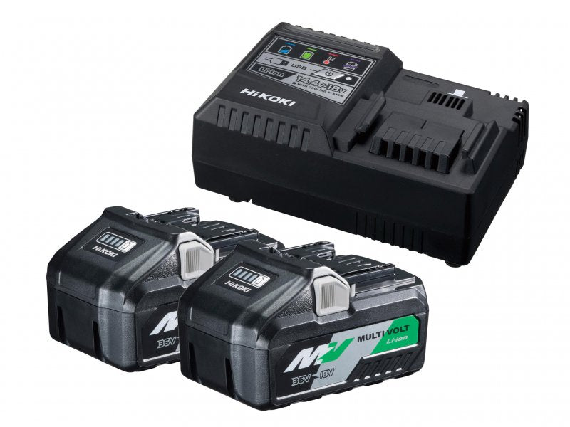 HiKOKI UC18YSL3JEZ Battery & Charger Starter Pack 18V Main Image