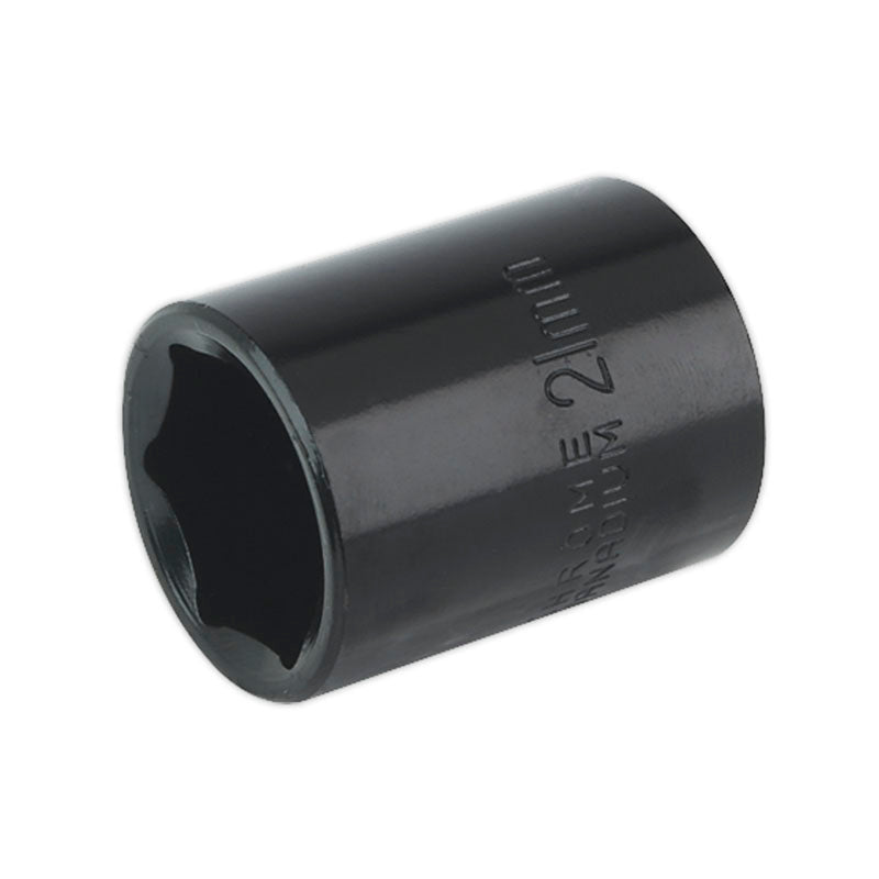 Sealey Impact Socket 21mm 1/2inch Sq Drive Main Image