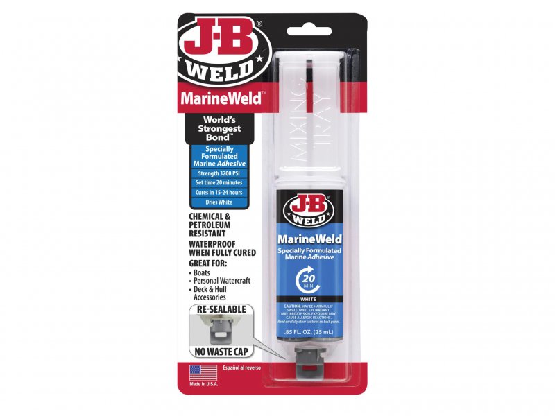 J-B Weld MarineWeld Epoxy Syringe 25ml Main Image