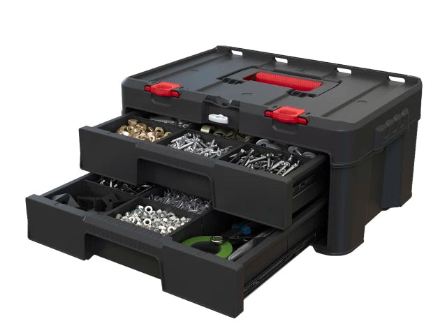 Keter Roc Stack N Roll 2-Drawer Unit