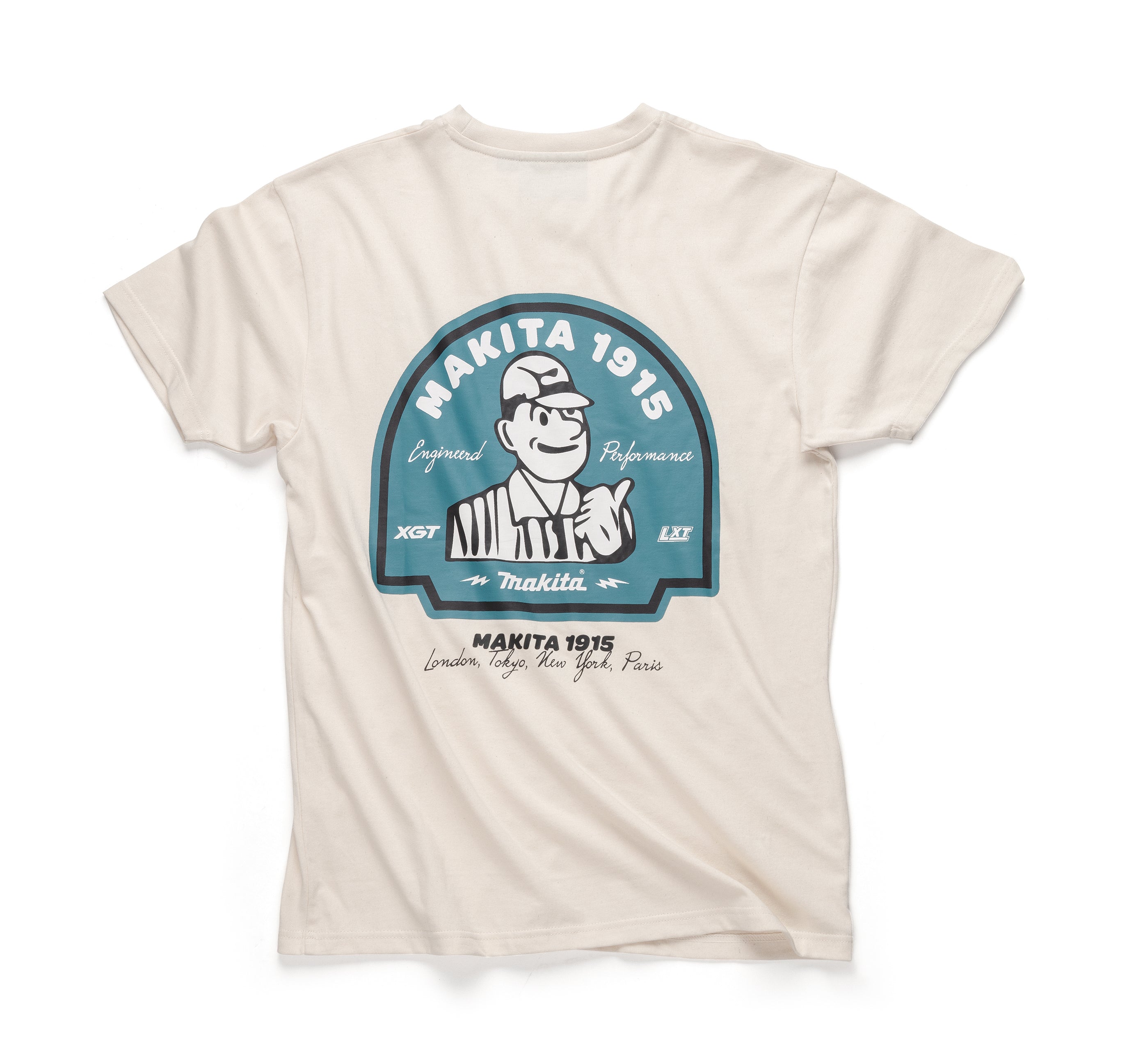 Makita Origin T-Shirt - White - 2XL