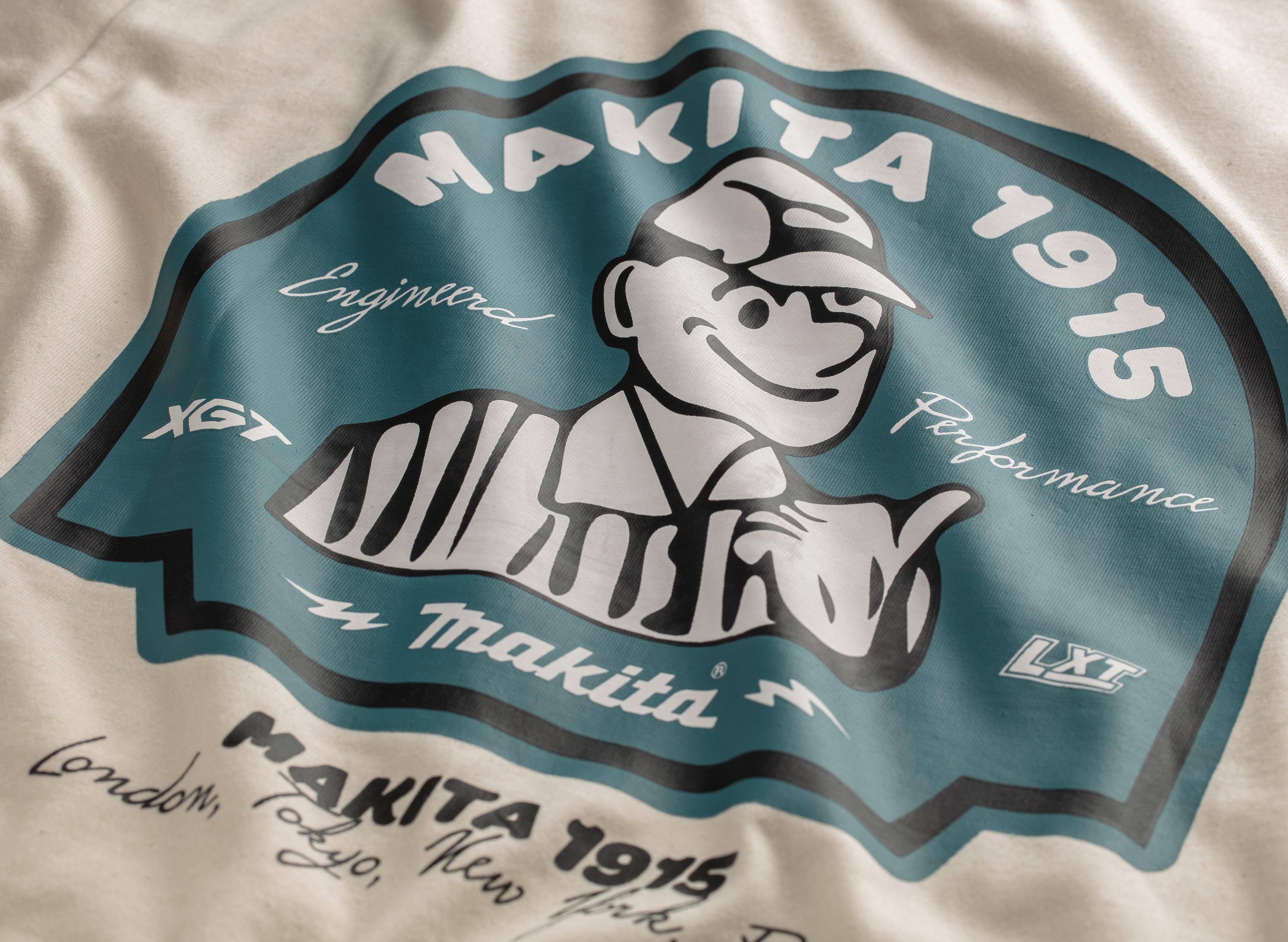 Makita Origin T-Shirt - White - 2XL