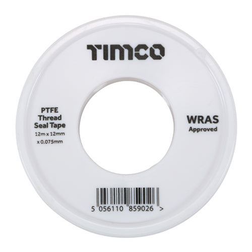 PTFE Thread Seal Tape 12m x 12mm - 10 PCS