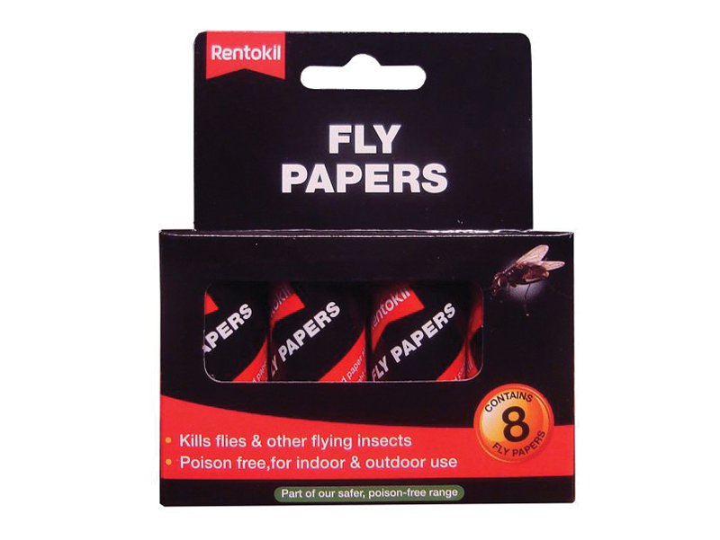 Rentokil Flypapers Pack of 8 Main Image