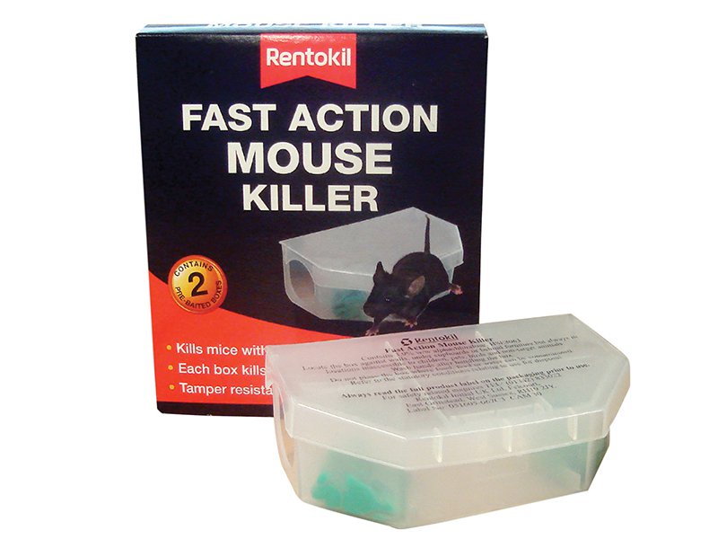 Rentokil Fast Action Mouse Killer (Pack of 2) Main Image