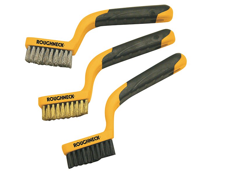 Roughneck Narrow Brush Set of 3 Main Image