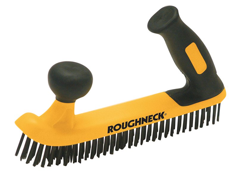 Roughneck Two Handed Wire Brush Soft Grip Main Image